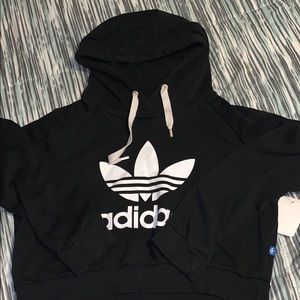 Adidas cropped hoodie